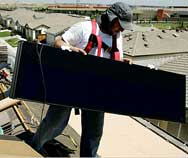 Solar panel installer
