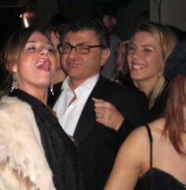 Vincent Tchenguiz and female admirers