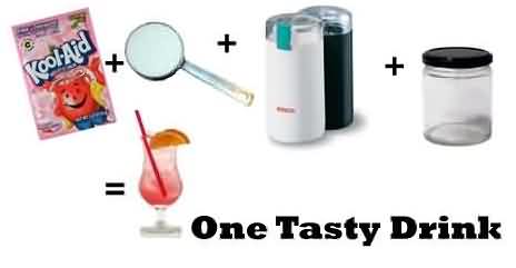 one tasty drink one tasty drink