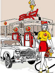 electron filling station