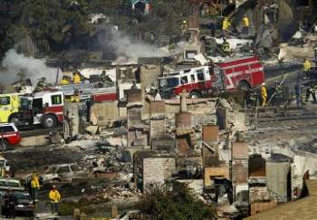san bruno smouldering