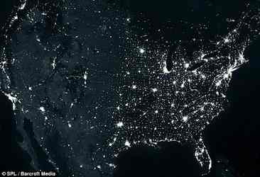 US light map