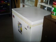 Freezer-fridge conversion