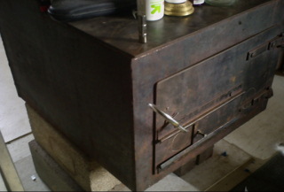 wood stove