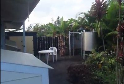 outdoor shower