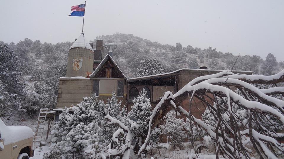 SkyCastle in snow