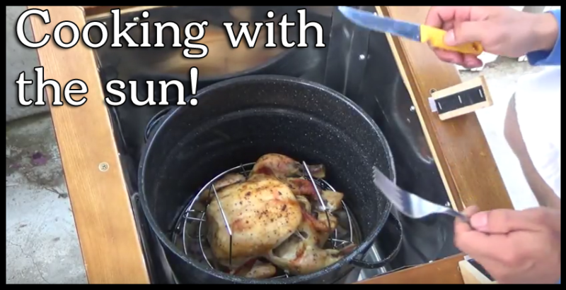 Cooking with the sun