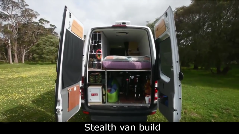 Stealth van build and tour