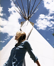 Daryl Hannah’s Tipi